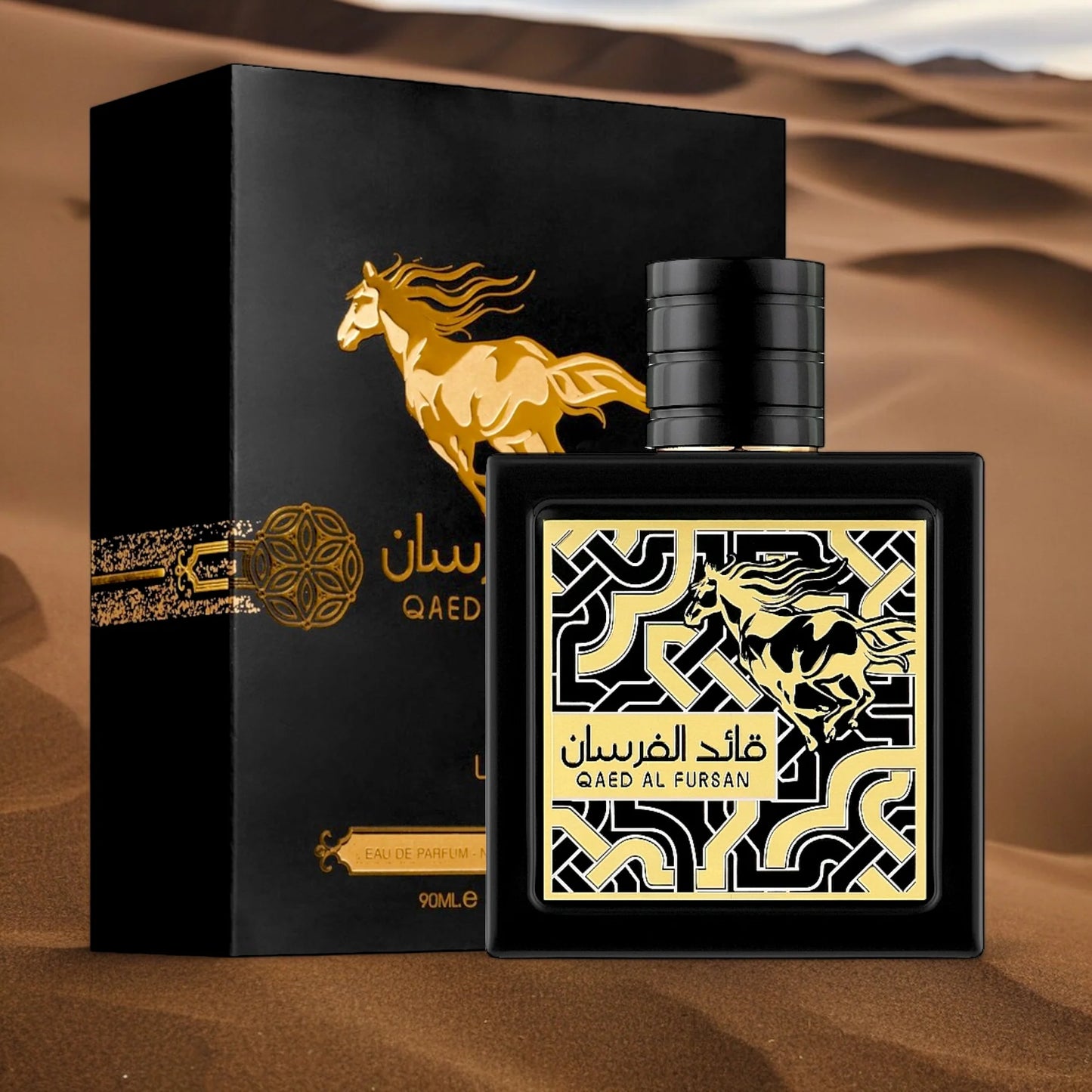 Qaed Al Fursan – 90 ml Um doce Frutado com Toques Amadeirados e Orientais