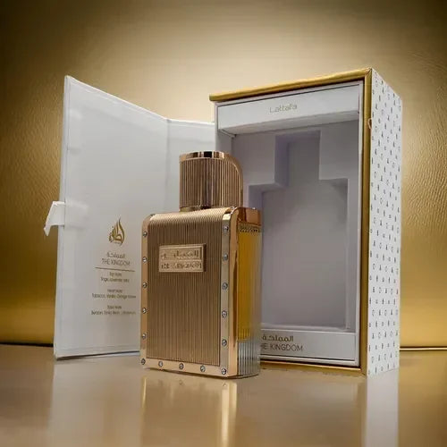 Lattafa Kingdom - Eau de Toilette de 100ml. Fragrância Nobre do Oriente Médio