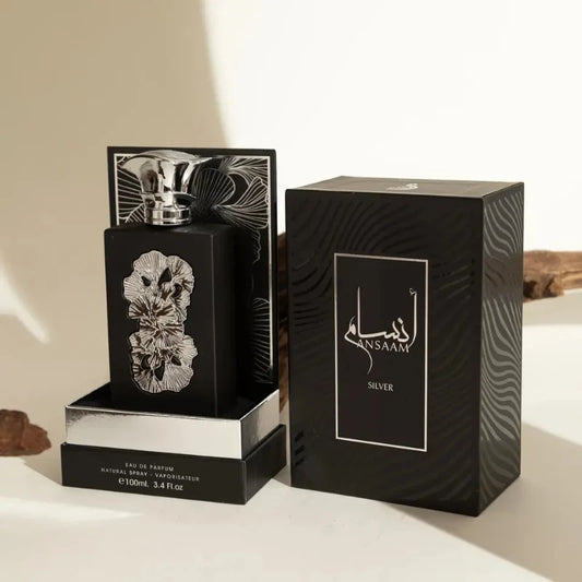 Perfume Ansaam Silver Eau de Parfum 100ml – Lattafa Perfumes
