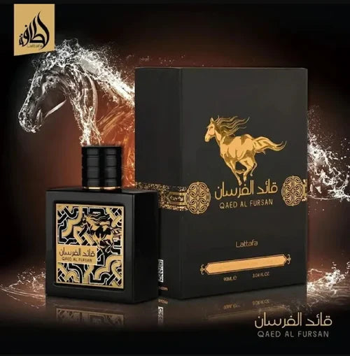 Qaed Al Fursan – 90 ml Um doce Frutado com Toques Amadeirados e Orientais