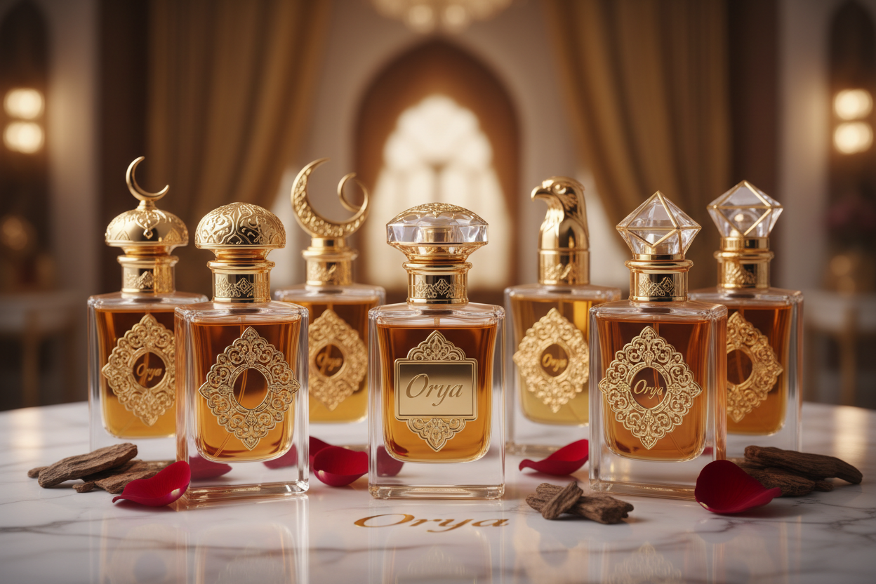 perfumes arabes e alta qualidade com o nome Orya